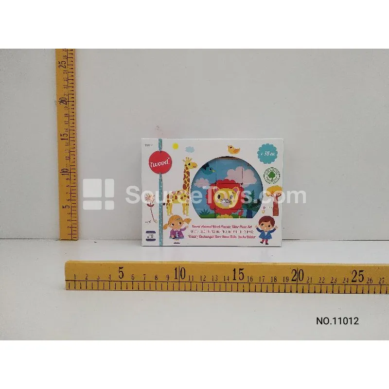 Nine-Cube Six-Sided Puzzle Forest Animals Nine-Cube Six-Sided Puzzle Forest Animals