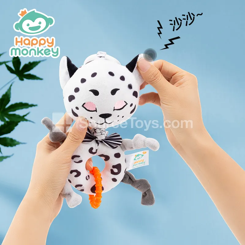 Newborn Black & White Music Pull Bell Baby Visual Tracking Crib Soother Newborn Black & White Music Pull Bell Baby Visual Tracking Crib Soother