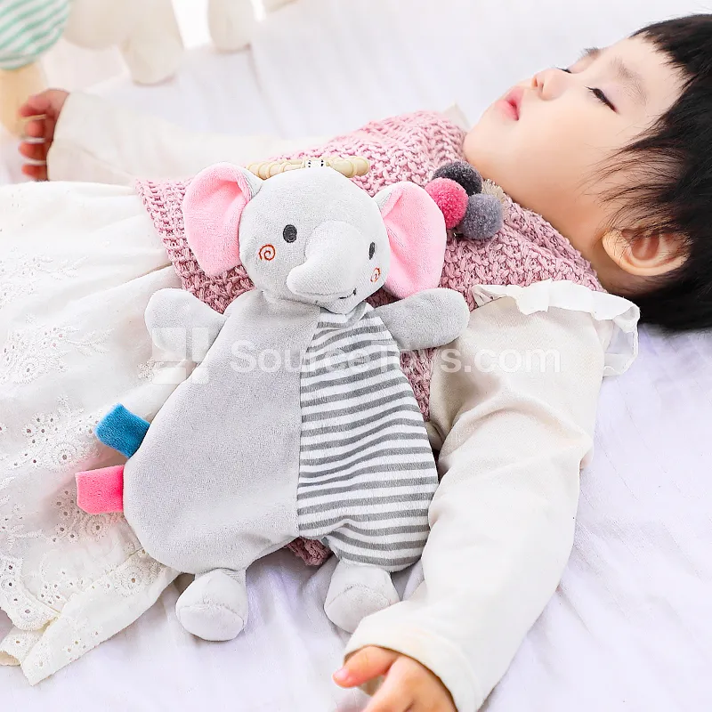 Solid Color Comfort Blanket Elephant Solid Color Comfort Blanket Elephant