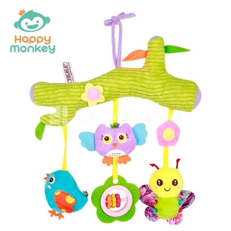 Plush Cartoon Animal Car Seat Crossbar Hanger