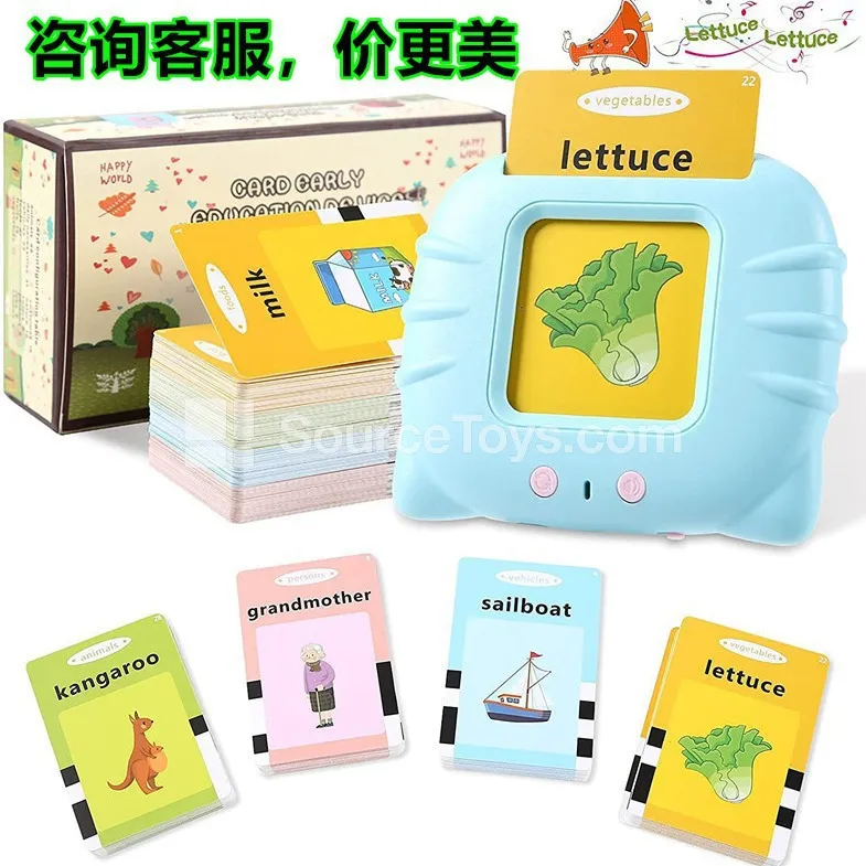 Educational Bilingual Card Reader (Cat Design, Indonesian+English) Educational Bilingual Card Reader (Cat Design, Indonesian+English)