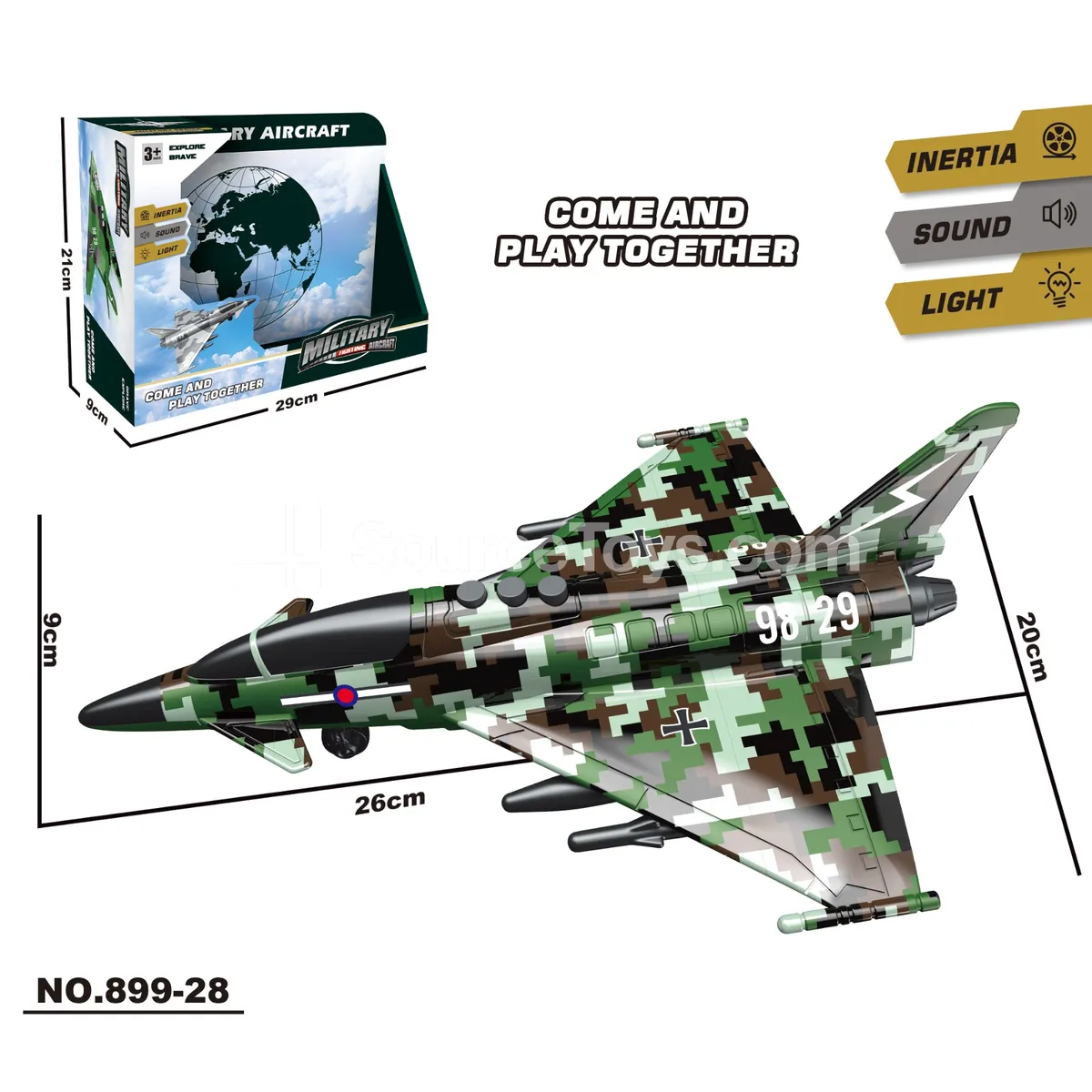 Inertia Light-Up Plane Inertia Light-Up Plane