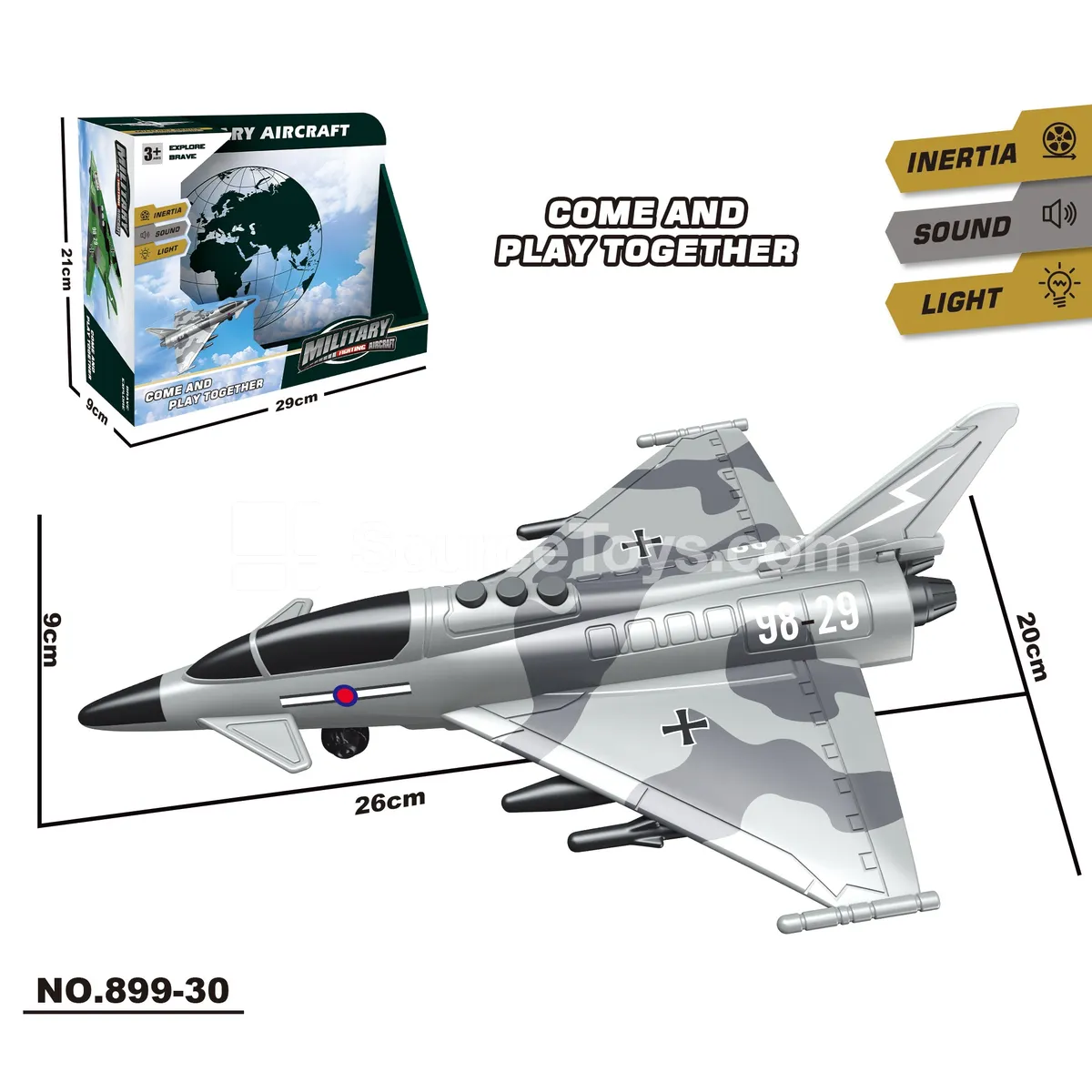 Inertia Light-Up Airplane Inertia Light-Up Airplane