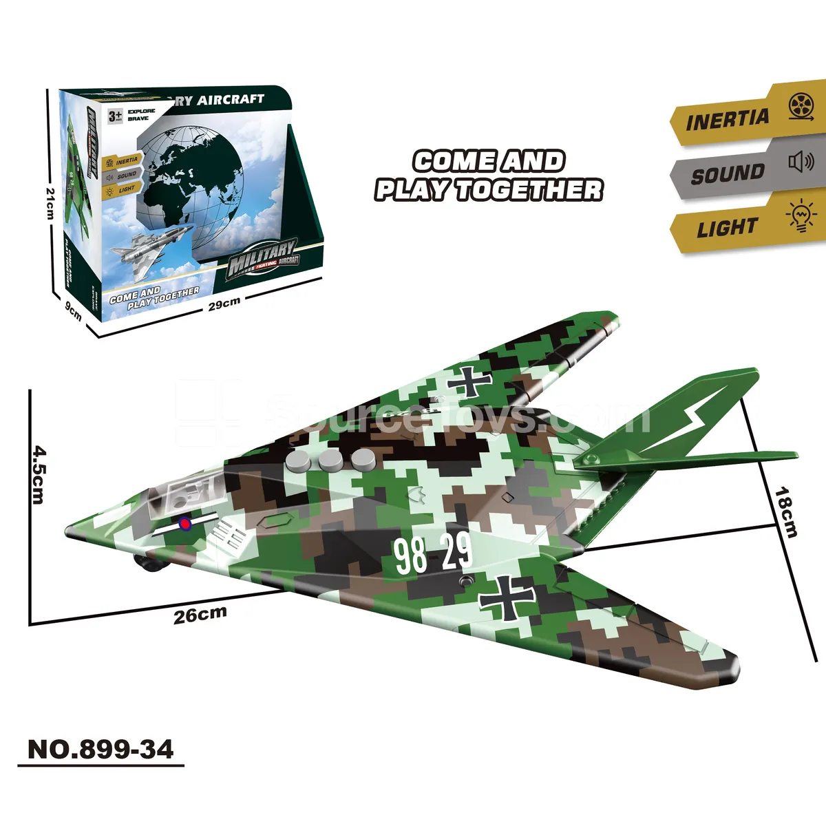 Inertia Light-Up Plane Inertia Light-Up Plane