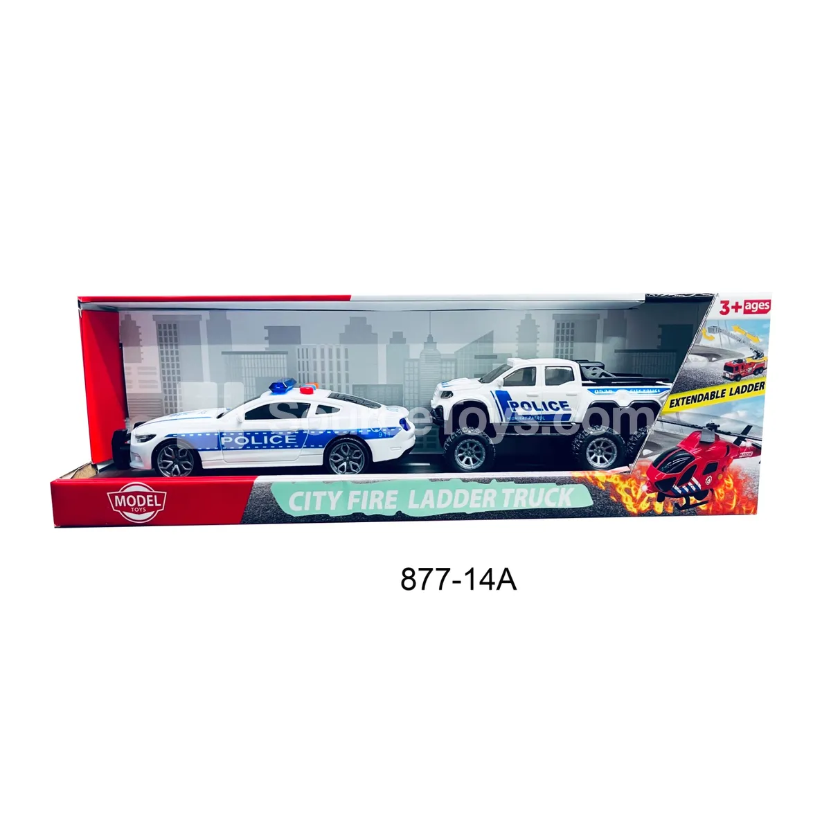 Electric Police Set (Single with Battery)