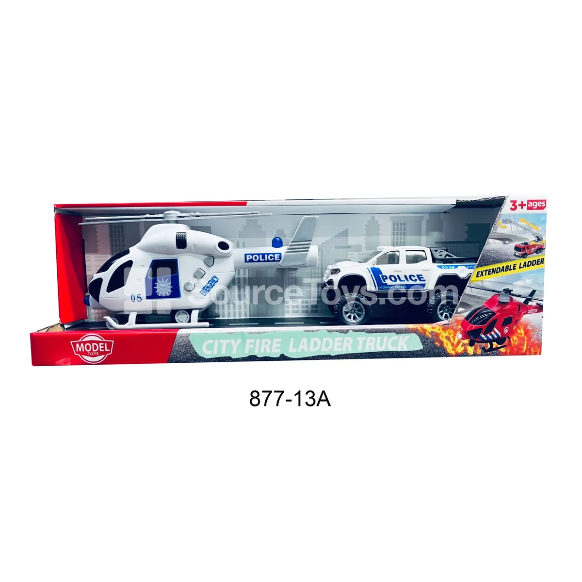 Electric Police Set (Single with Battery)