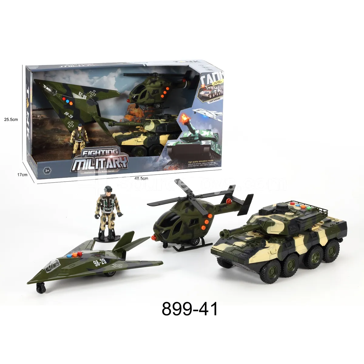 Inertia Light & Sound Military Set (899-41) Inertia Light & Sound Military Set (899-41)
