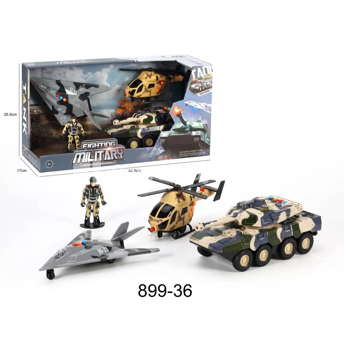 Inertial Light & Sound Military Set (899-36) Inertial Light & Sound Military Set (899-36)
