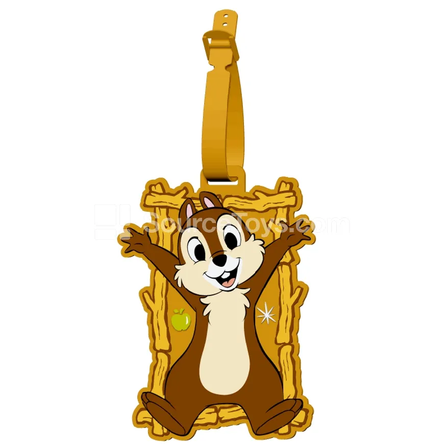 Chip and Dale Themed Luggage Tag Chip and Dale Themed Luggage Tag