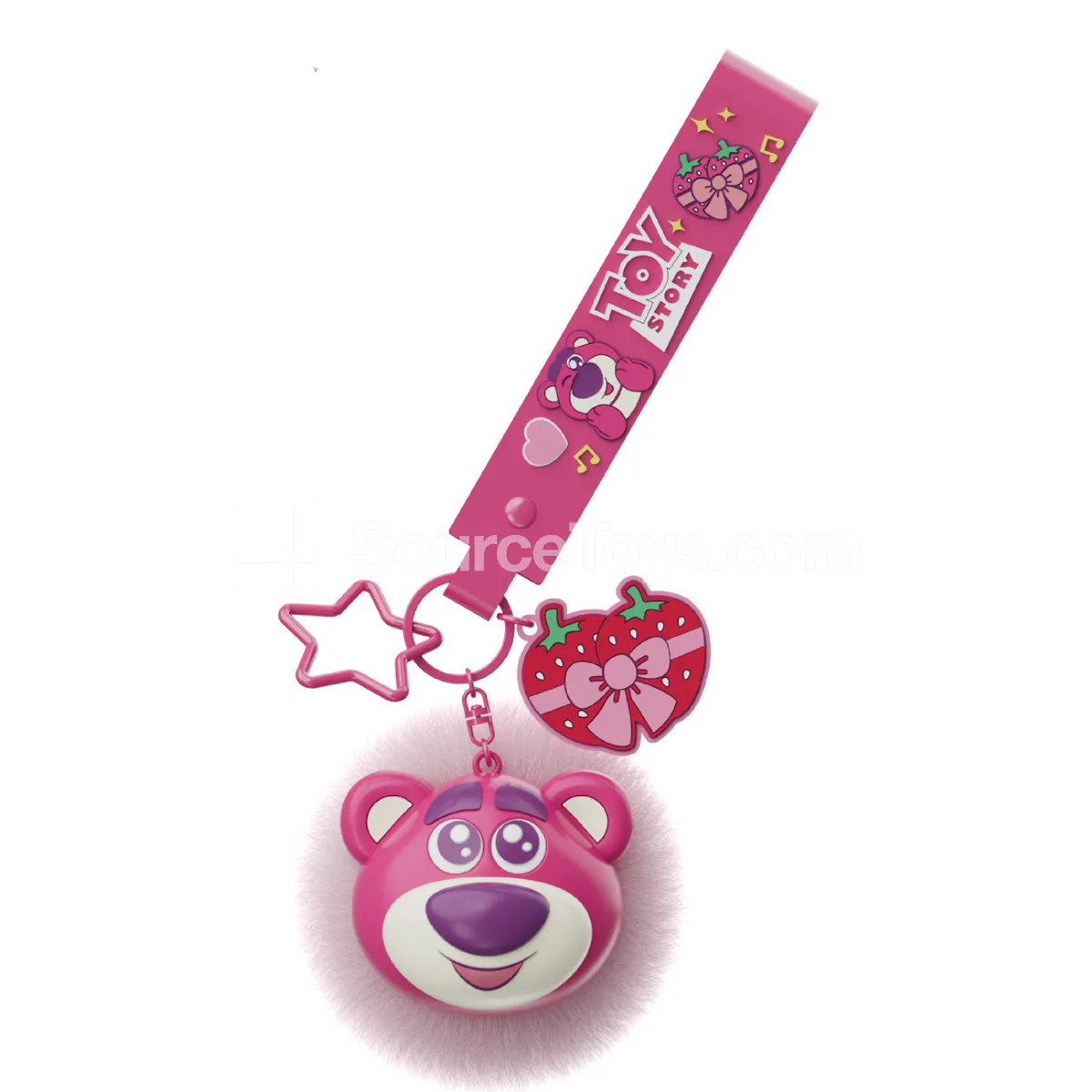 Strawberry Bear Keychain Plush Toy Strawberry Bear Keychain Plush Toy