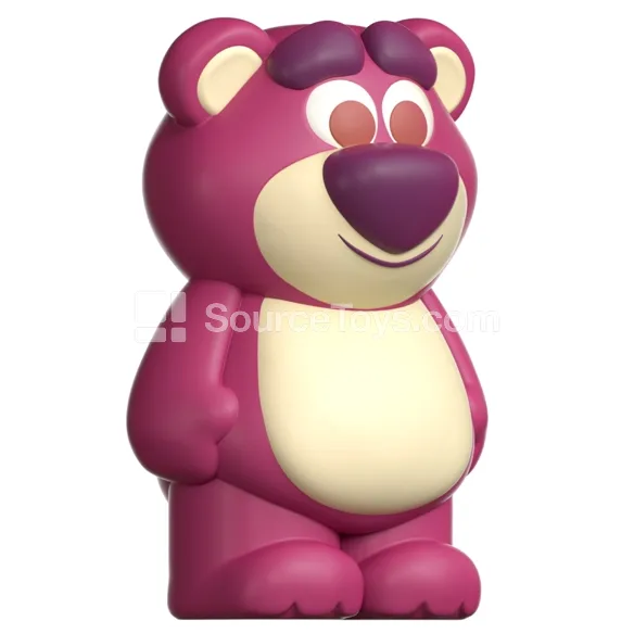 Silicone Stand Storage Pouch  Strawberry Bear Style