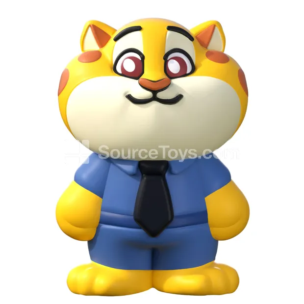 Silicone Standing Storage Bag Police Officer Leopard Silicone Standing Storage Bag Police Officer Leopard