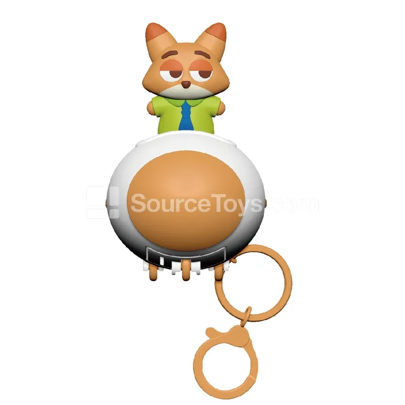Rocket Keychain Fox Style Rocket Keychain Fox Style