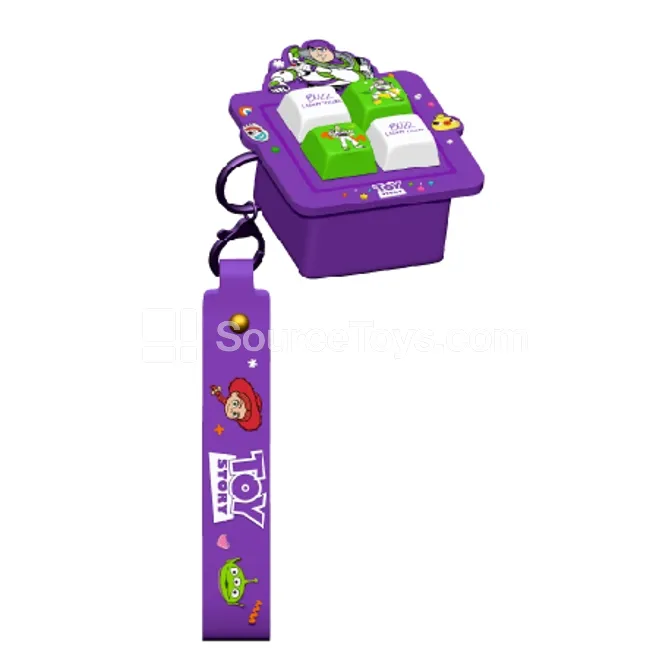 4-Button Toy Keychain Action Figure 4-Button Toy Keychain Action Figure
