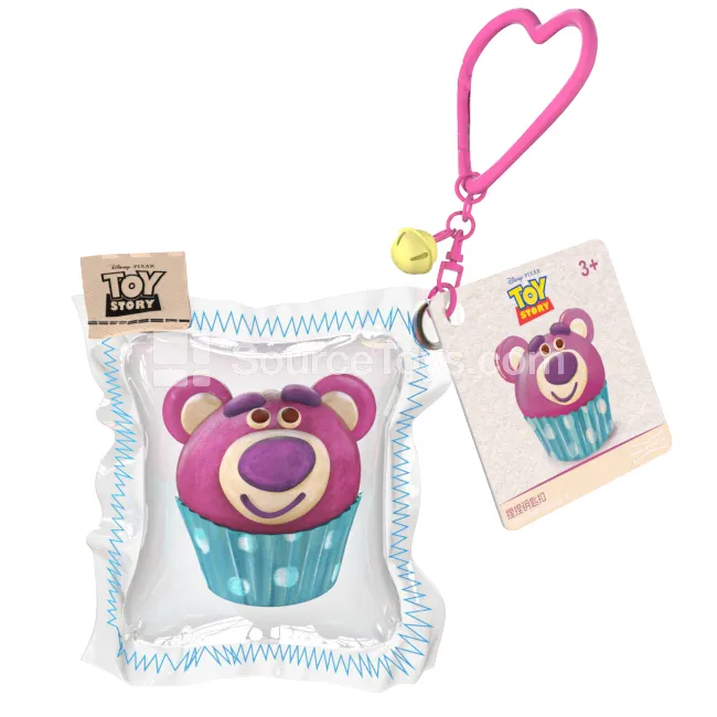 Squeeze Keychain Strawberry Bear Style Squeeze Keychain Strawberry Bear Style