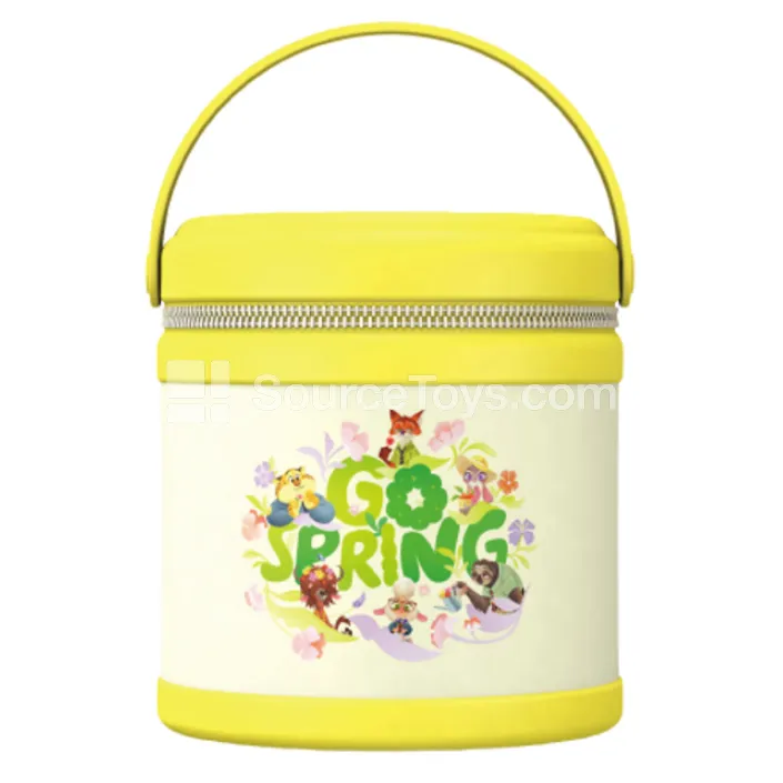 Spring-themed Silicone Storage Pouch