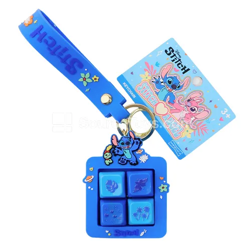 Stitch Series Keychain (4-Button Sound Effect)
