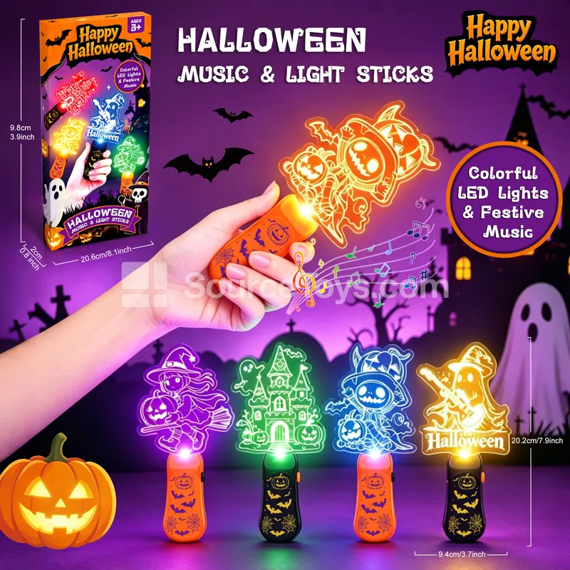 Halloween Music Light Wand Halloween Music Light Wand