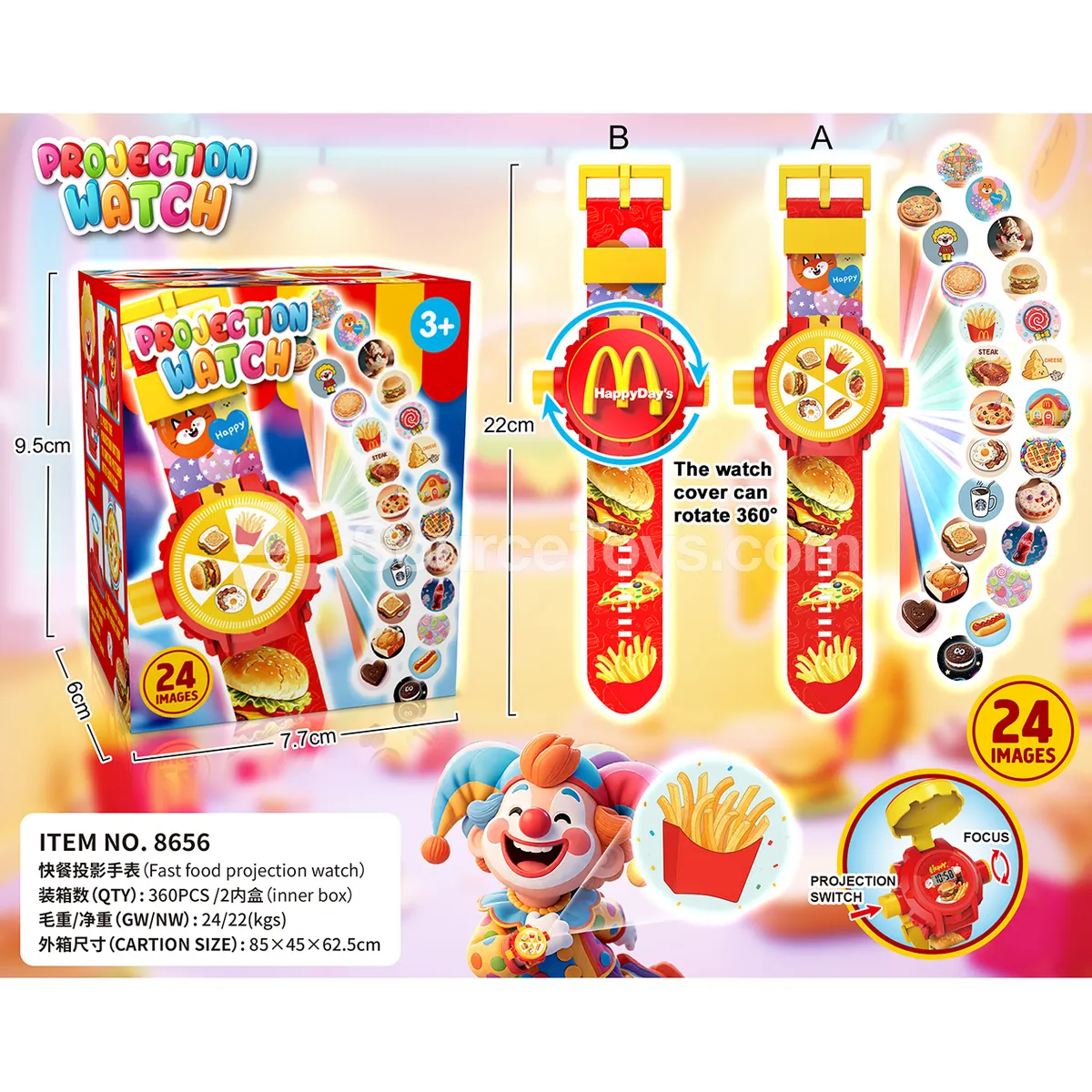 Food Projection Watch