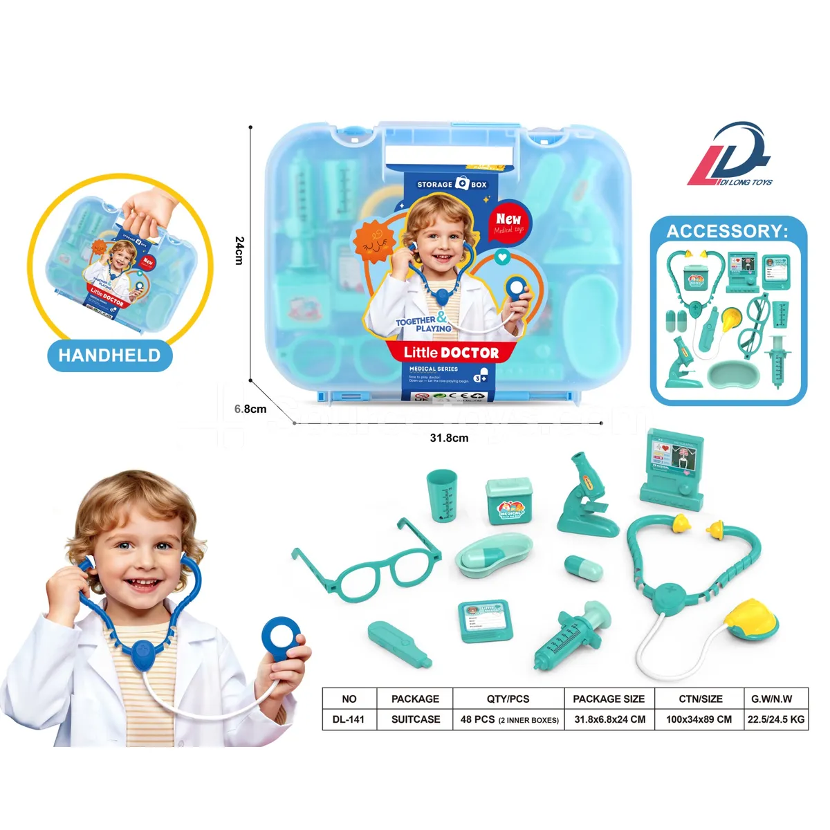 Frosted Doctor Medical Kit