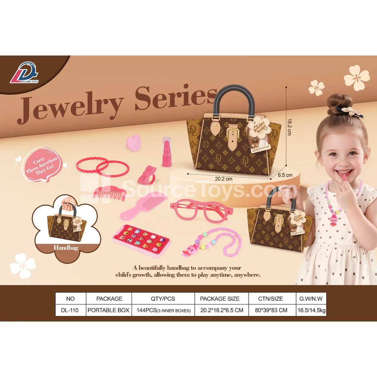Luxury Handbag Pretend-Play Toy Set Luxury Handbag Pretend-Play Toy Set