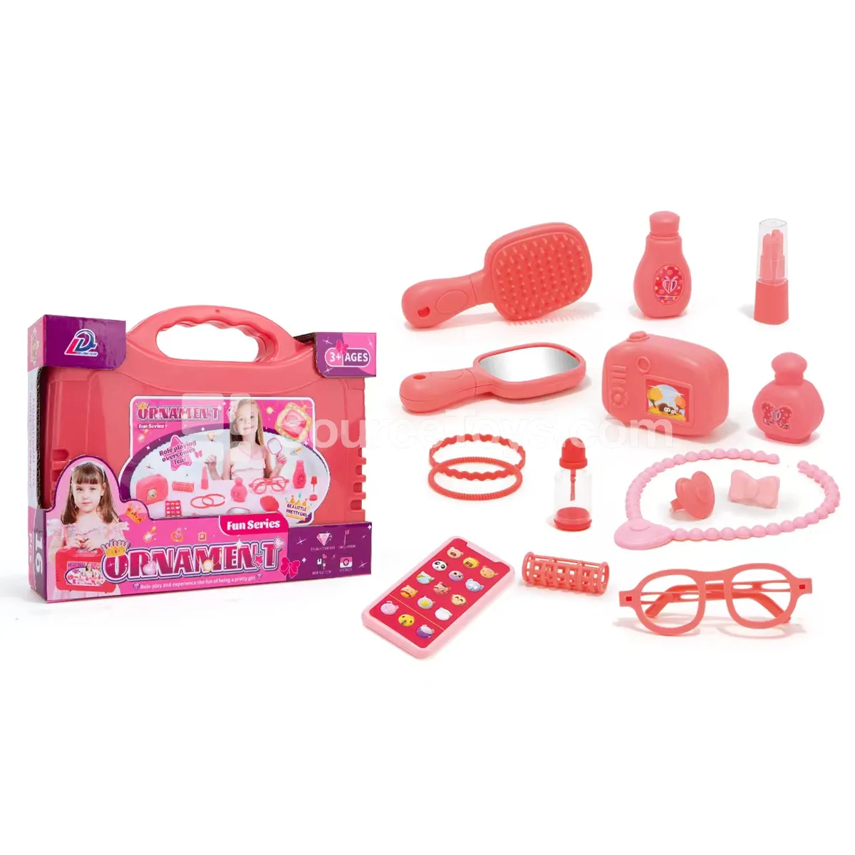 Suitcase Pretend-Play DIY Jewelry Set Suitcase Pretend-Play DIY Jewelry Set