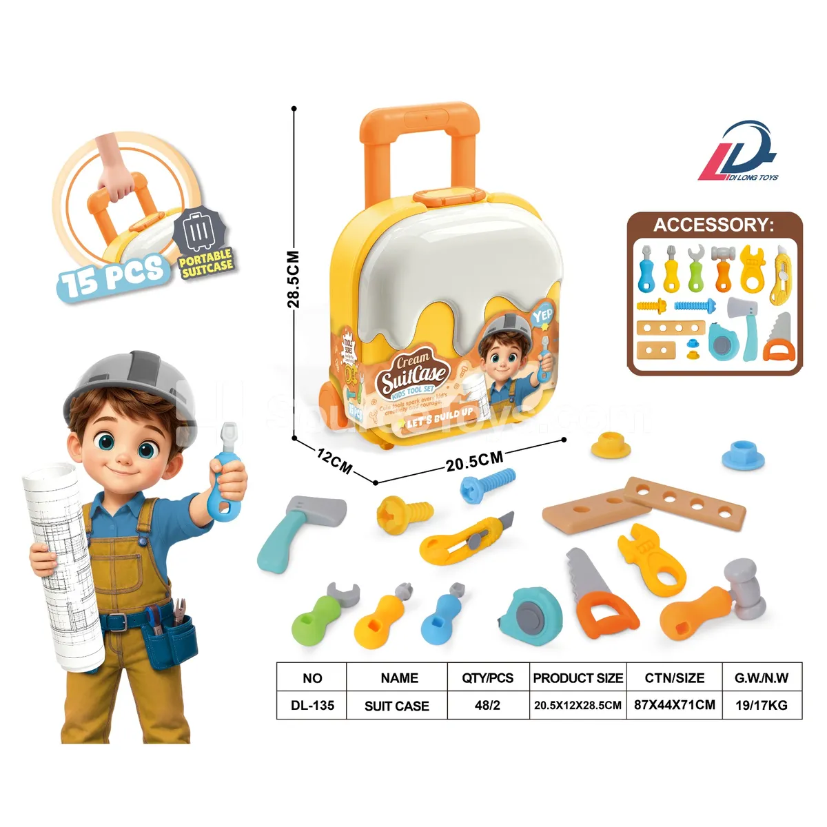 Ice Cream Pretend-Play Suitcase Ice Cream Pretend-Play Suitcase