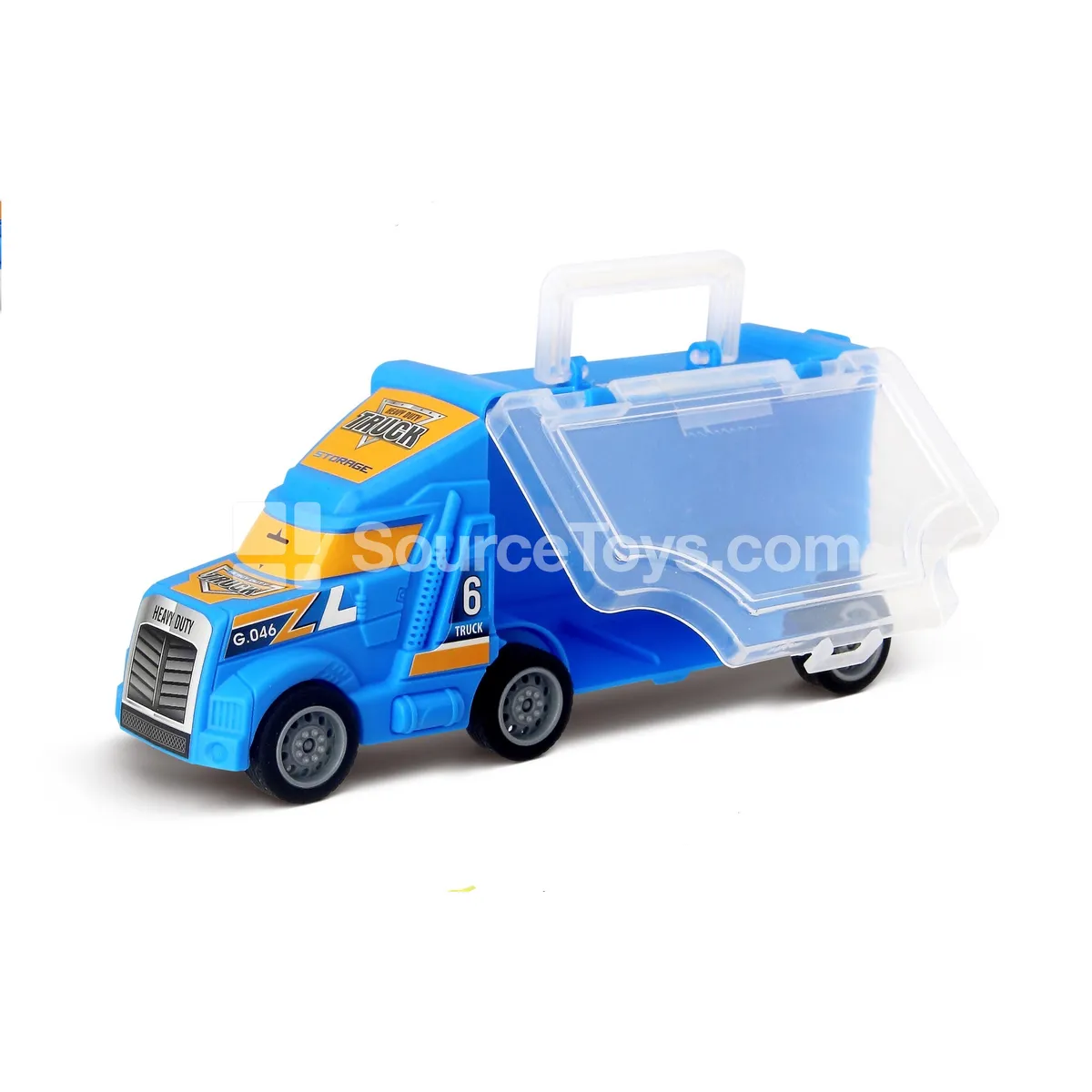 Mini Car Storage with 6 AB Cars and 6 Launchers