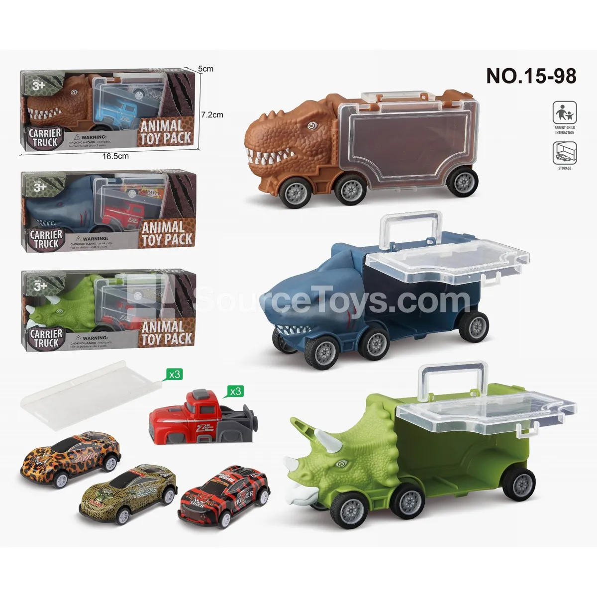 Dinosaur Ride-On – Triceratops, Shark, T-Rex (3 Styles Assorted) Dinosaur Ride-On – Triceratops, Shark, T-Rex (3 Styles Assorted)