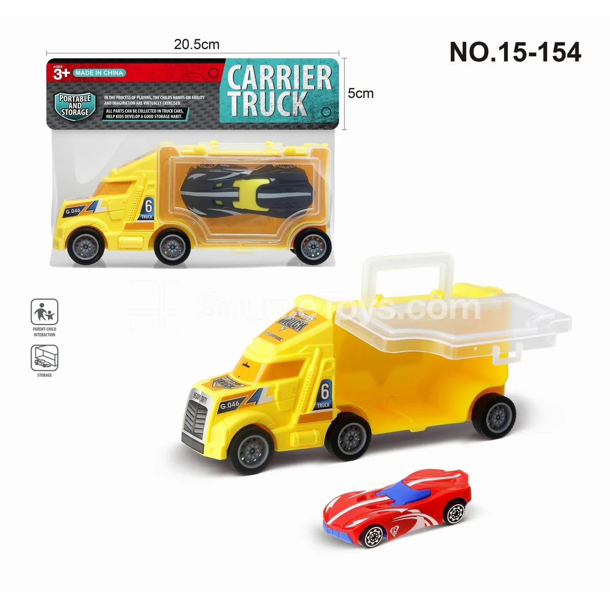Mini Pull-Back Car with 1 AB Car (3 Colors Assorted) Mini Pull-Back Car with 1 AB Car (3 Colors Assorted)