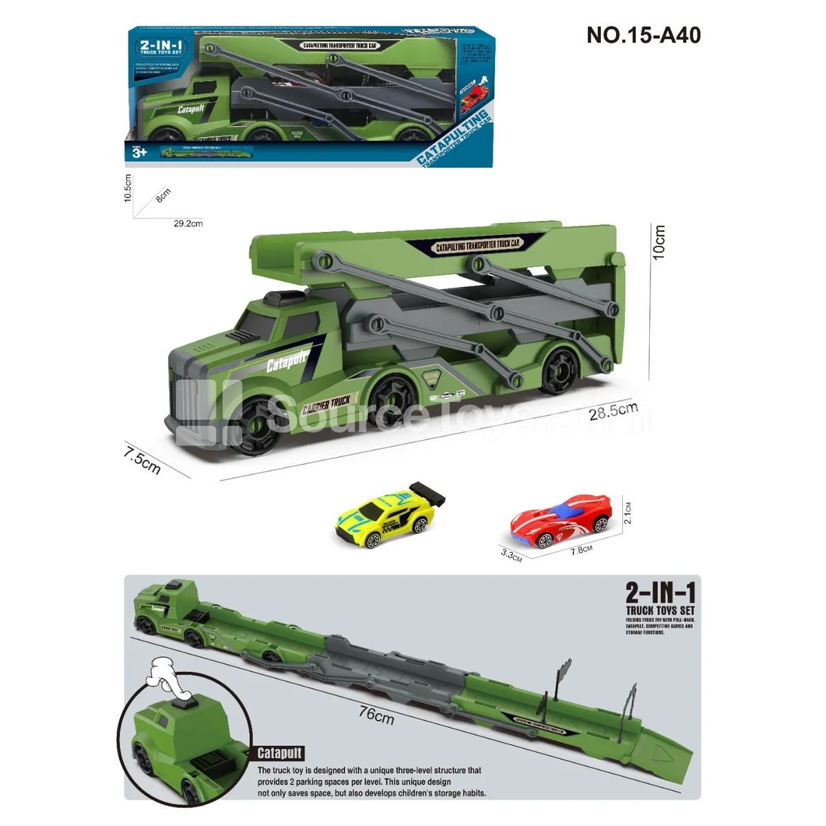 Launcher Track Car with 2 AB Cars Launcher Track Car with 2 AB Cars