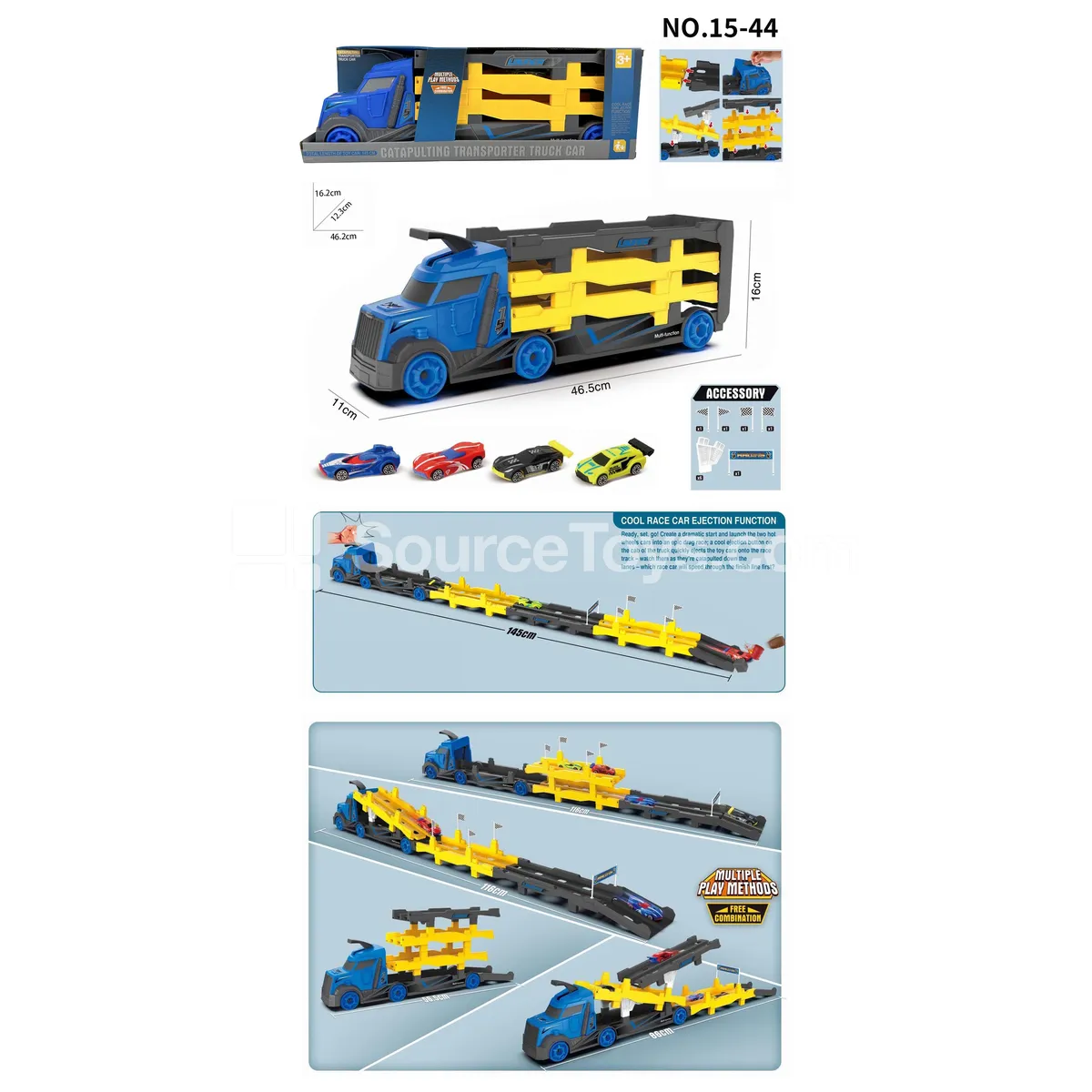 Launcher Track Car Set with 4 Cars Launcher Track Car Set with 4 Cars