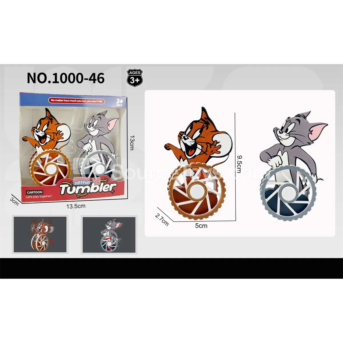 Cat and Mouse Tumbler Cat and Mouse Tumbler
