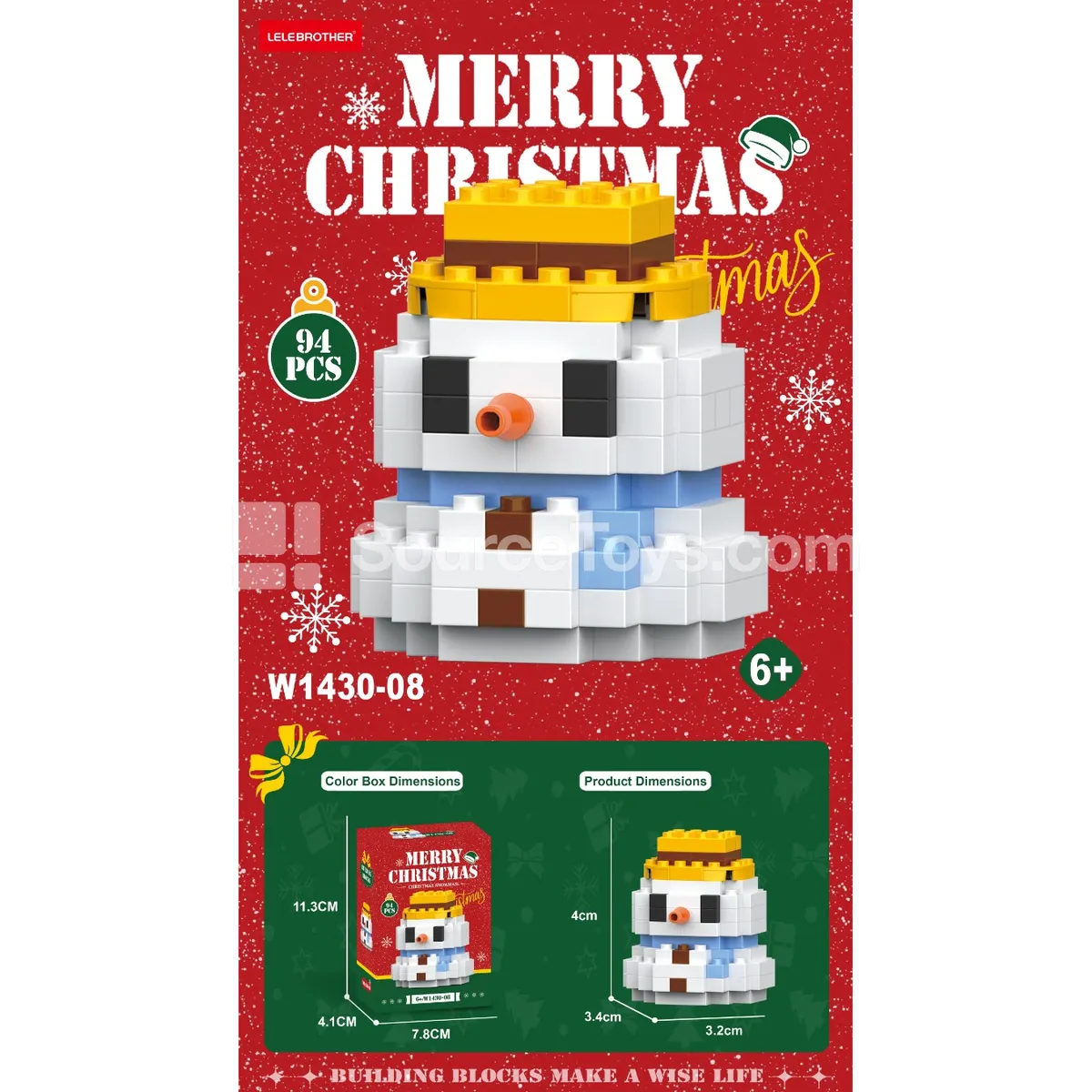 Christmas Snowman 94-Piece Set Christmas Snowman 94-Piece Set