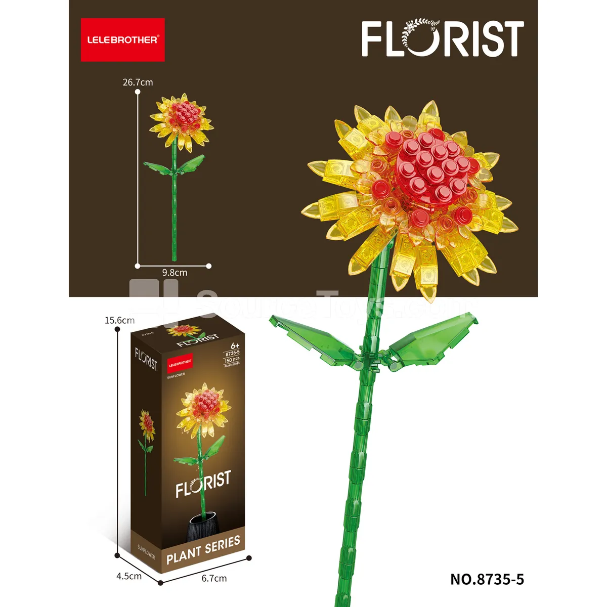 Sunflower 150PCS Building Blocks Sunflower 150PCS Building Blocks