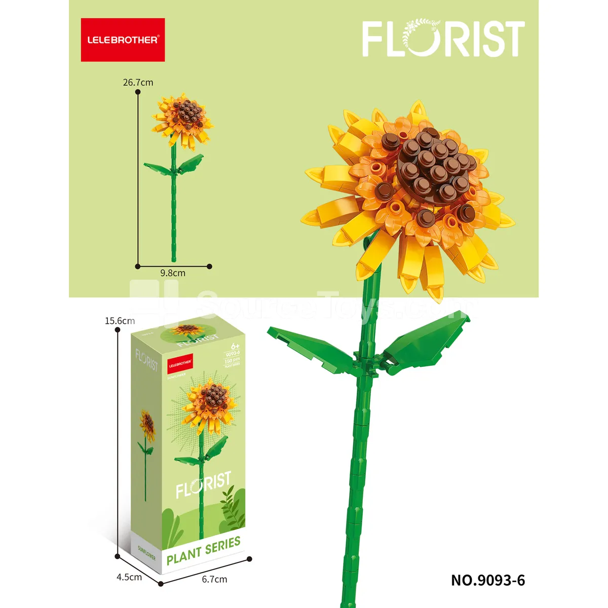 Sunflower 150PCS Building Blocks Sunflower 150PCS Building Blocks