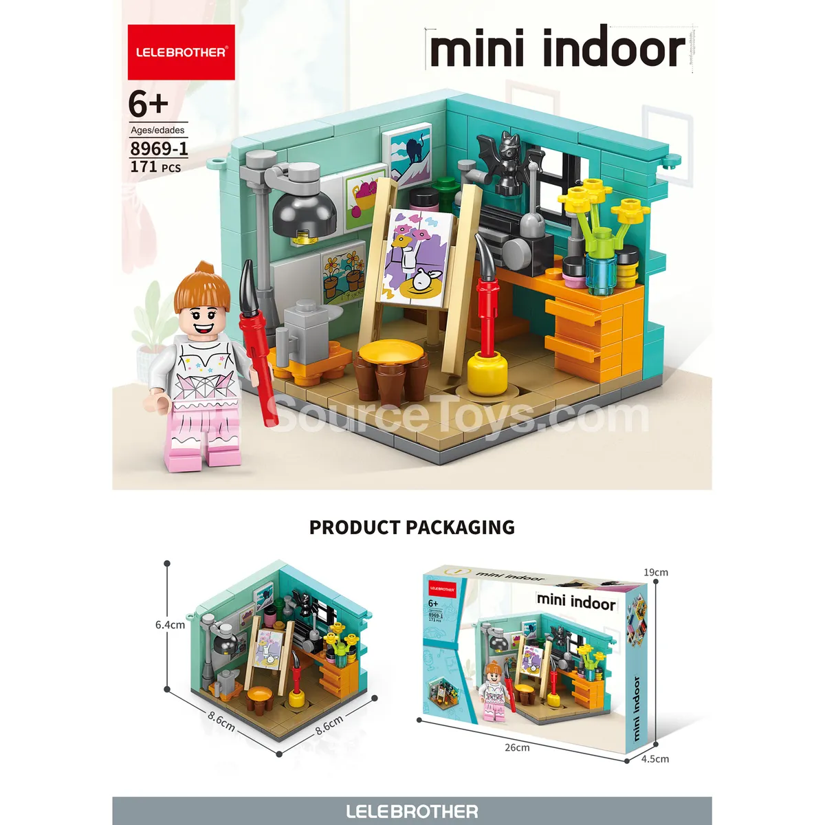 Painter 171PCS Building Blocks Set Painter 171PCS Building Blocks Set