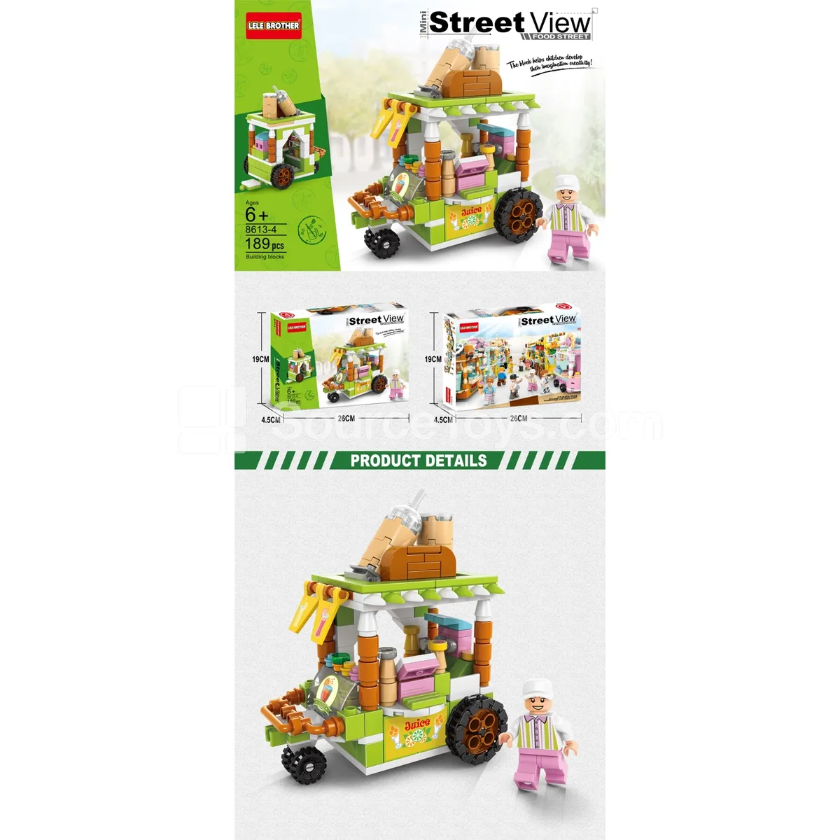 Fruit Juice Cart 189PCS