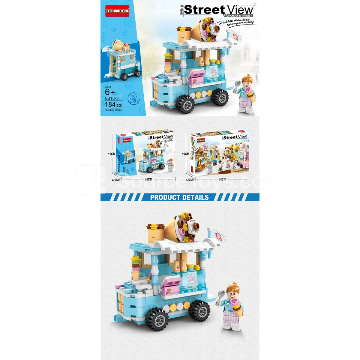 Ice Cream Truck 184pcs