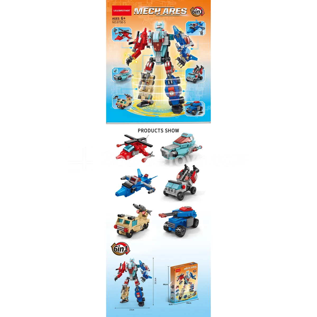 Mecha Building Blocks 514pcs Mecha Building Blocks 514pcs