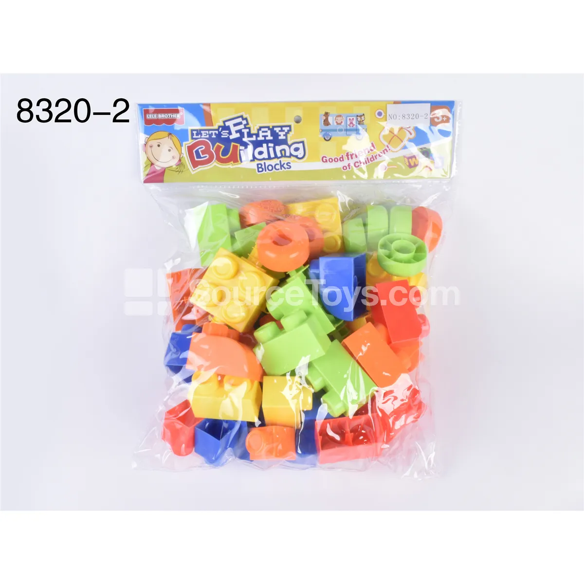 Building Blocks Assorted Colors 360g 36PCS Building Blocks Assorted Colors 360g 36PCS