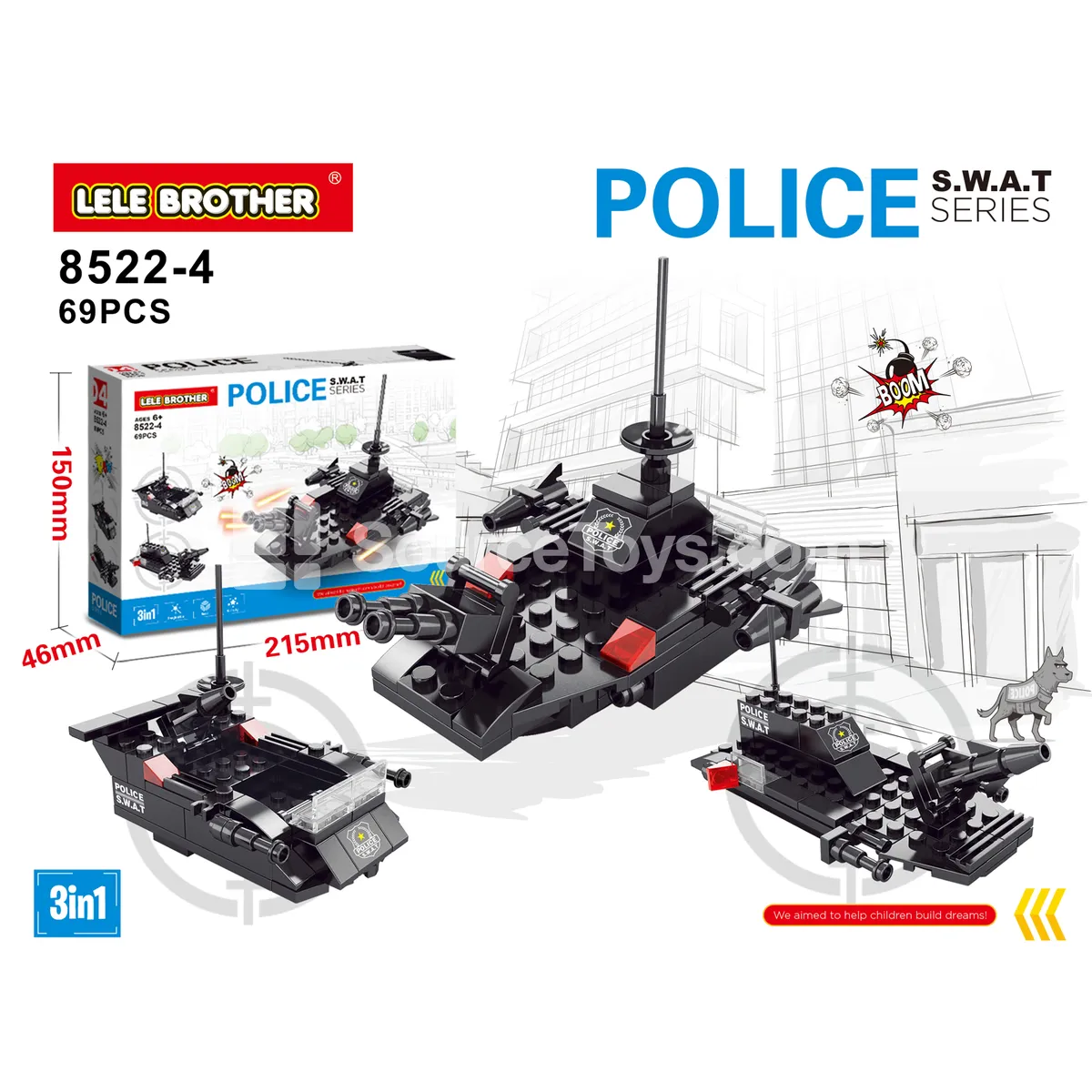 Black Eagle Dragon Police Action Figure Black Eagle Dragon Police Action Figure