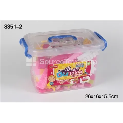 Building Block Storage Box No.6, Assorted Colors, 300g (Approx. 150 PCS) Building Block Storage Box No.6, Assorted Colors, 300g (Approx. 150 PCS)