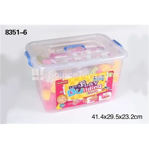 Building Block Storage Box, Assorted Colors, 1250g, ~240 PCS Building Block Storage Box, Assorted Colors, 1250g, ~240 PCS