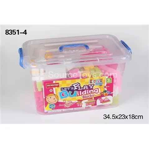 Building Blocks Storage Box Assorted Colors 600g (Approx. 120pcs) Building Blocks Storage Box Assorted Colors 600g (Approx. 120pcs)