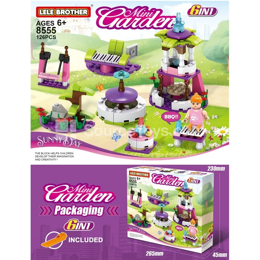 Mini Garden 6-in-1 126pcs Mini Garden 6-in-1 126pcs