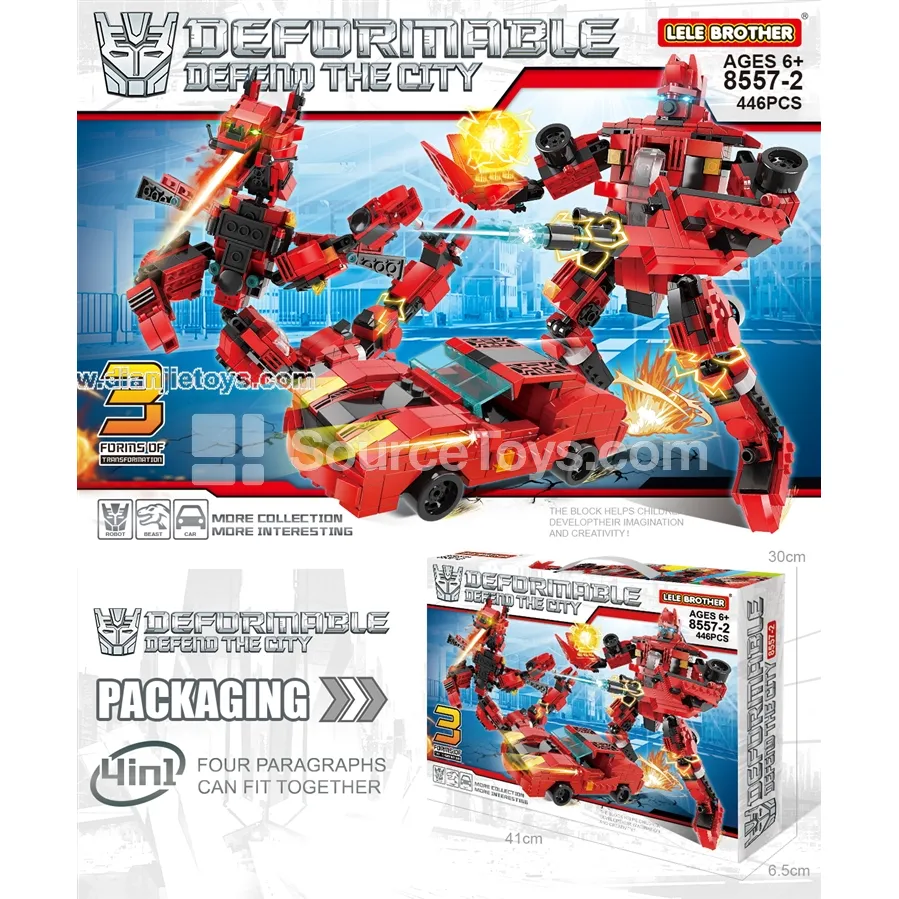 City Guardian Phantom Building Set (446 PCS) City Guardian Phantom Building Set (446 PCS)