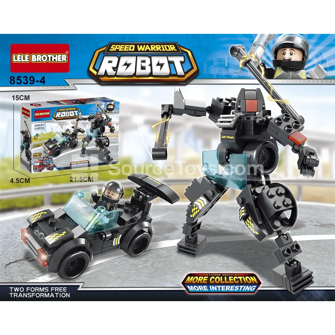 Hurricane Roadmaster 115pcs Building Blocks Set Hurricane Roadmaster 115pcs Building Blocks Set