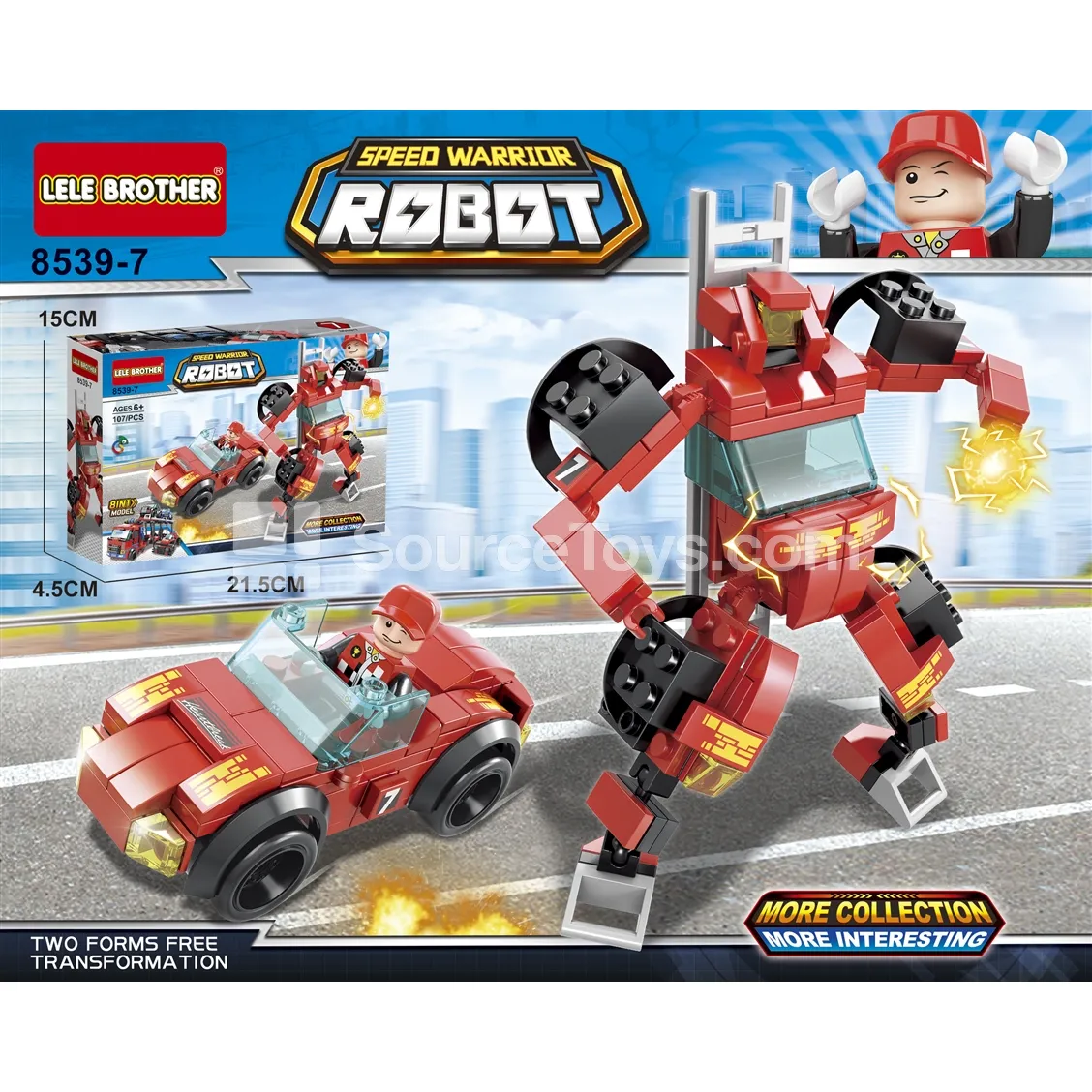 Speed Ranger 107pcs Building Set Speed Ranger 107pcs Building Set