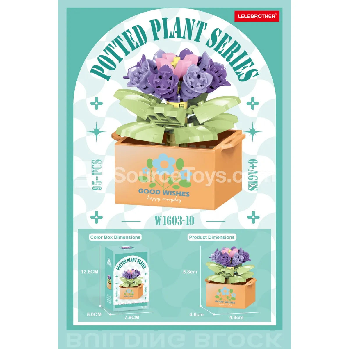 Frost Flower 95PCS Building Blocks Set Frost Flower 95PCS Building Blocks Set